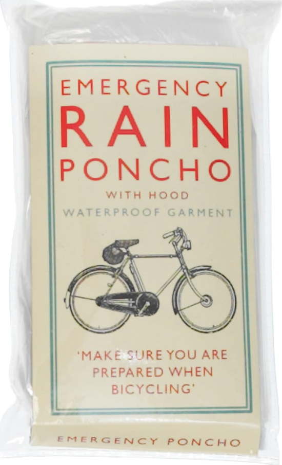 Jednorázová pláštěnka s kapucí na kolo Le Bicycle – Rex London Rex London