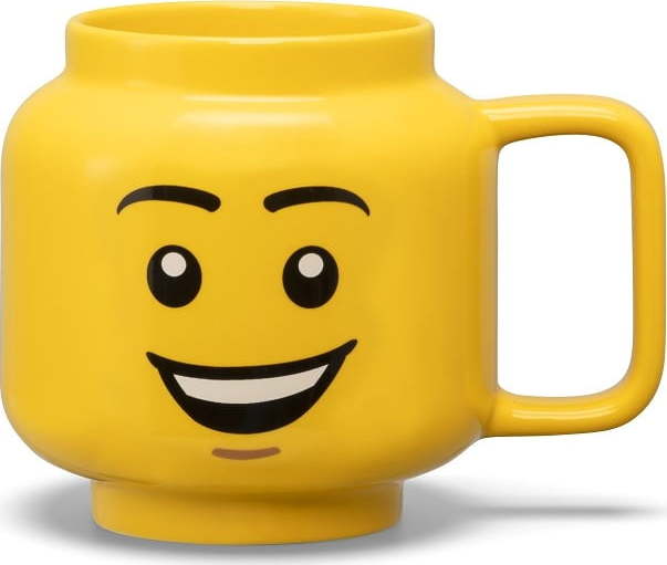 Žlutý keramický dětský hrnek 530 ml Head – LEGO® LEGO