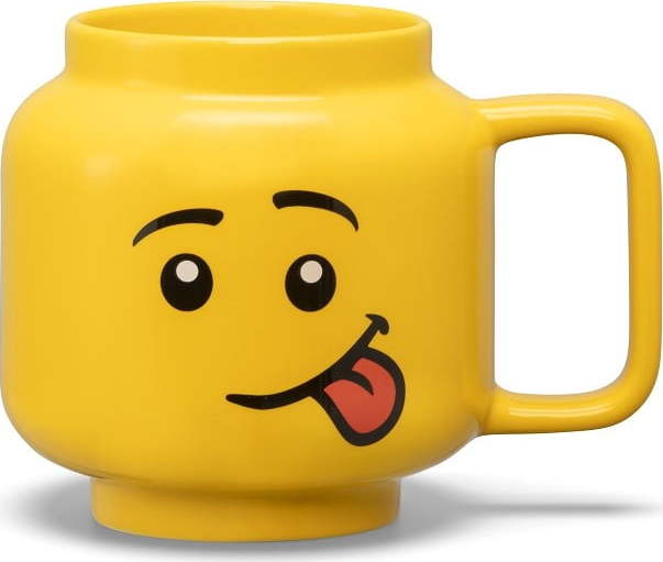 Žlutý keramický dětský hrnek 530 ml Head – LEGO® LEGO