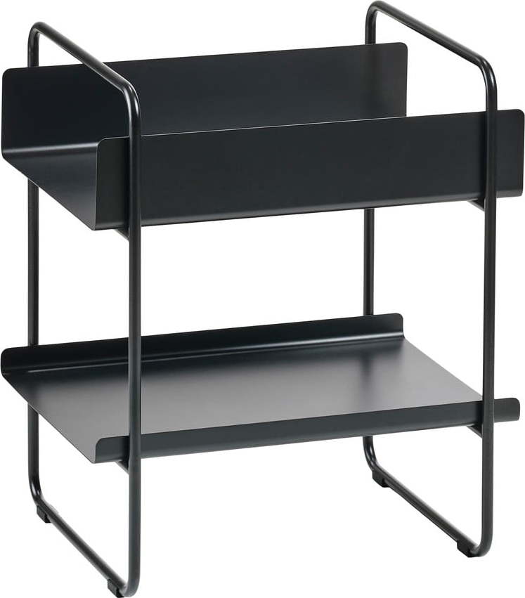 Černý kovový konzolový stolek 36x48 cm A-Console – Zone Zone