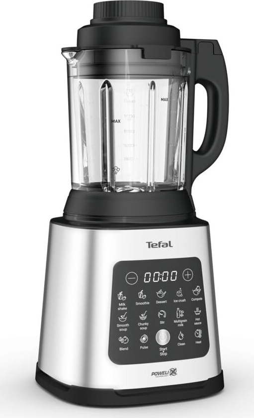 Stolní mixér ve stříbrné barvě Perfectmix Cook BL83SD30 – Tefal Tefal