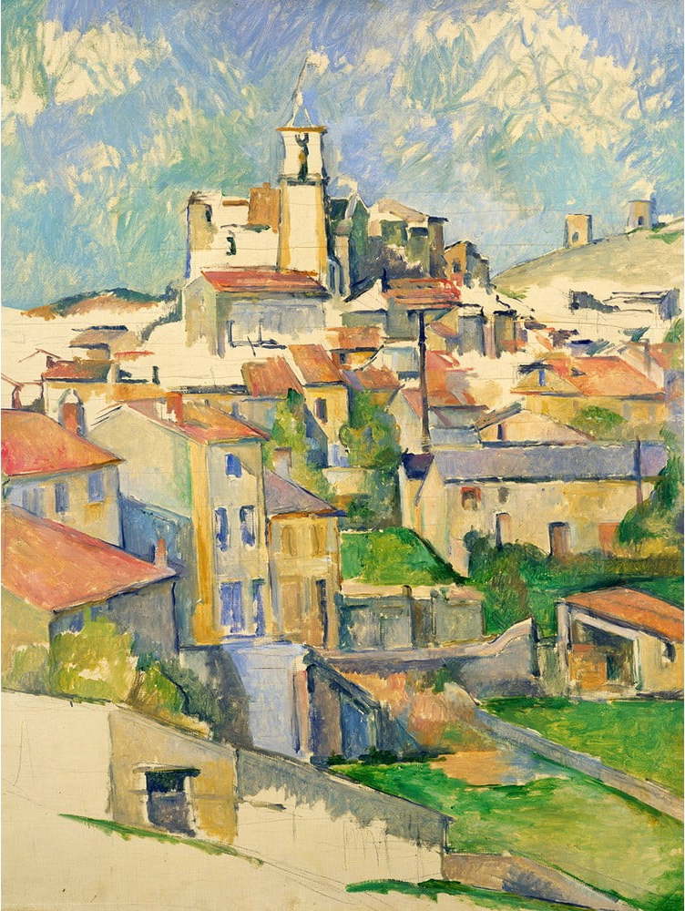 Obraz - reprodukce 30x40 cm Gardanne