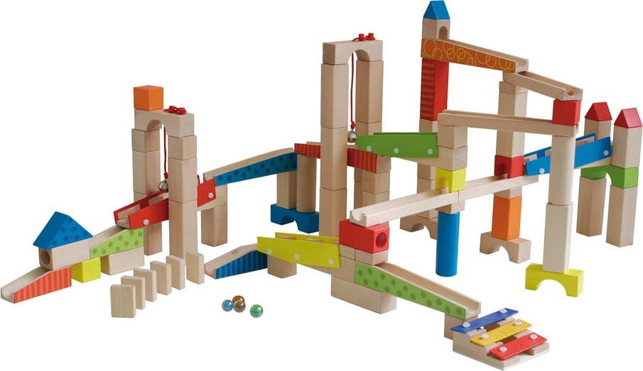 Dřevěná kuličková dráha Marble Run – Roba Roba