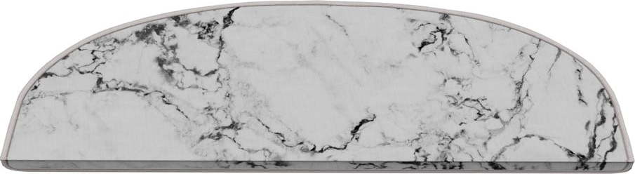 Bílé nášlapy na schody v sadě 16 ks 20x65 cm Marble Dream – Vitaus Vitaus