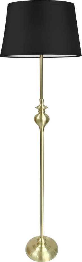 Stojací lampa v černo-zlaté barvě (výška 135 cm) Prima Gold – Candellux Lighting Candellux Lighting