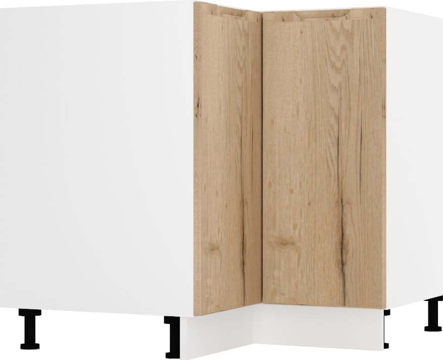 Dolní/rohová kuchyňská skříňka (šířka 90 cm) Nico – STOLKAR Stolkar