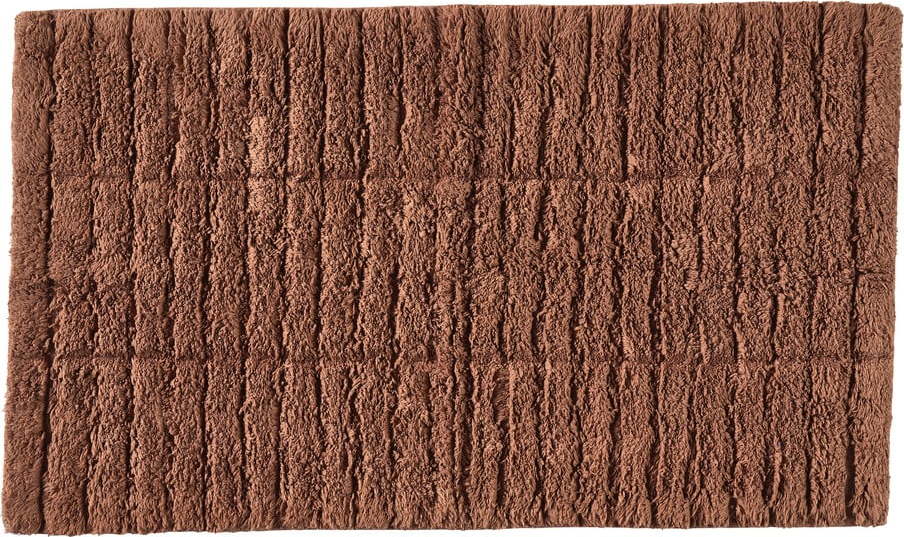 Oranžovohnědá koupelnová předložka 50x80 cm Terracotta – Zone Zone