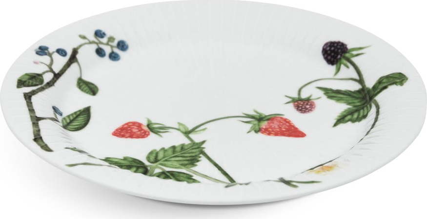 Bílý dezertní porcelánový talíř s velikonočním motivem ø 22 cm Hammershøi Summer – Kähler Design Kähler Design