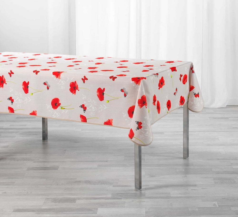 Ubrus 150x240 cm Sweet poppy – douceur d'intérieur Douceur d intérieur