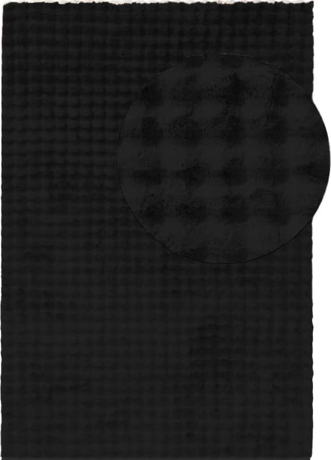 Černý pratelný koberec 160x230 cm Bubble Black – Mila Home Mila Home