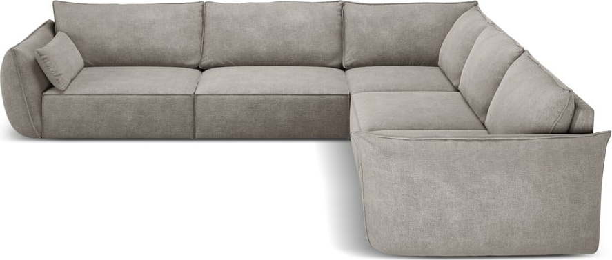 Světle šedá rohová pohovka (variabilní) Vanda – Mazzini Sofas Mazzini Sofas