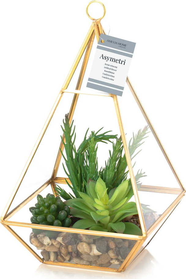 Umělý sukulent (výška 30 cm) Geometry – AmeliaHome AmeliaHome