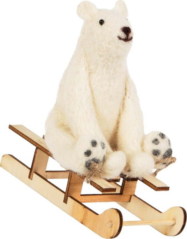 Vánoční figurka Polar Bear – Sass & Belle Sass & Belle