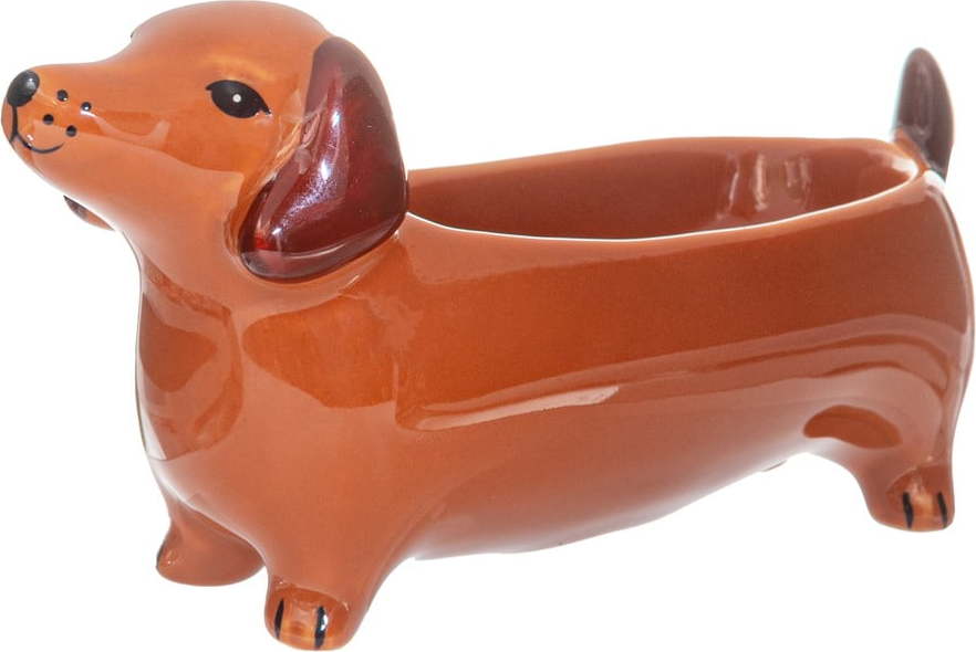 Porcelánová dekorativní mísa 5x14 cm Sausage Dog – Sass & Belle Sass & Belle