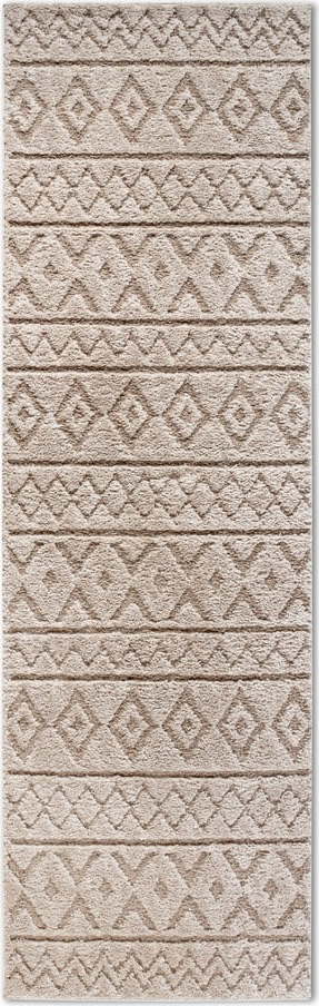 Béžový běhoun 80x240 cm Carpet Itinerance Beige – Elle Decoration Elle Decoration