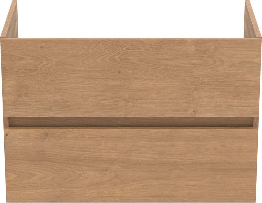 Závěsná skříňka pod umyvadlo v dekoru dubu v přírodní barvě 80x55 cm Eurovit+ – Ideal Standard Ideal standard